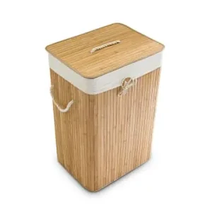 relaxdays Wäschekorb Natur - (B)43,5 x (H)65,5 x (T)33,5 cm günstig kaufen | limango Top-Angebot