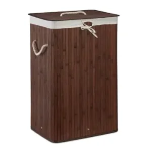 Kracherpreis relaxdays 2x Wäschekorb in Braun/ Weiß - Je 83 l günstig kaufen | limango