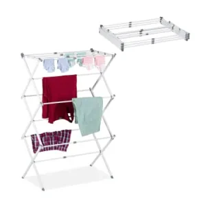 Super-Preis relaxdays Wäscheständer in Weiß - (B)73 x (H)105 x (T)37 cm günstig kaufen | limango