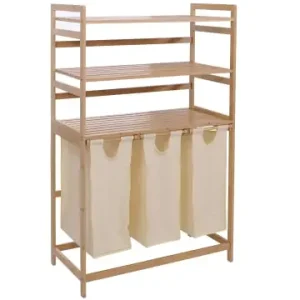 MCW Bambus Wäschesammler P78, Creme günstig kaufen | limango Begrenztes Angebot