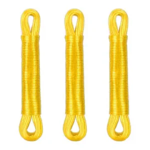 relaxdays 3 x Wäscheleine in Gelb - 20 m günstig kaufen | limango Jetzt Kaufen