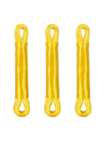 relaxdays 3 x Wäscheleine in Gelb - 20 m günstig kaufen | limango Jetzt Kaufen