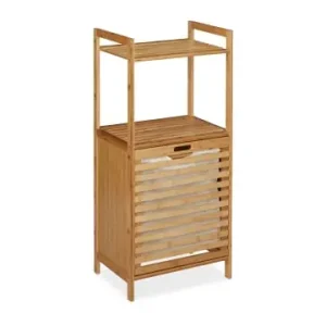 Direkt Vom Hersteller relaxdays Wäscheschrank mit Wäschekorb Bambus günstig kaufen | limango