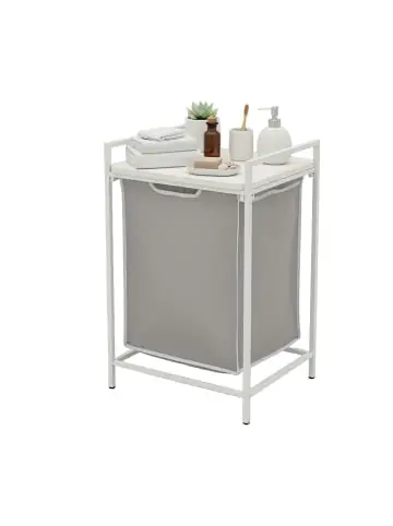 relaxdays Wäschesammler in Weiß/ Grau - 65 L günstig kaufen | limango Markenprodukt