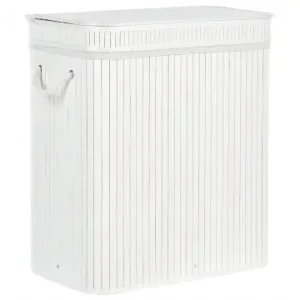 Beliani Wäschekörbe KALTHOTA in Weiß - (W) 52 x (H) 60 x (L) 34 cm günstig kaufen | limango Neue Ware