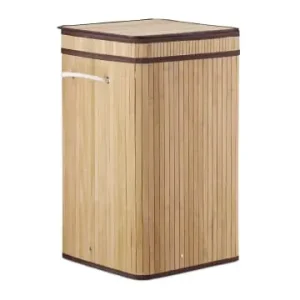 Super-Preis relaxdays Wäschekorb in Natur - (B)36 x (H)63 x (T)36 cm günstig kaufen | limango