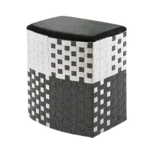 Angebot kobolo Wäschekorb BLACKWHITE44 in Weiß günstig kaufen | limango