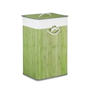 Echt relaxdays Wäschekorb in Grün - (B)43,5 x (H)65,5 x (T)33,5 cm günstig kaufen | limango