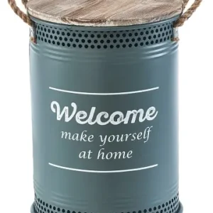 kobolo Wäschekorb WELCOME34G in Grau günstig kaufen | limango Top-Seller