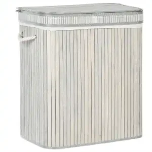 Beliani Wäschekörbe KALTHOTA in Grau - (W) 52 x (H) 60 x (L) 34 cm günstig kaufen | limango Saisonangebot