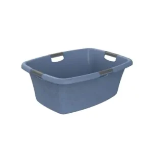 Jetzt Bestellen Rotho Flowers Wäschewanne 50l mit 4 Griffen, Kunststoff (PP) in Horizontblau günstig kaufen | limango