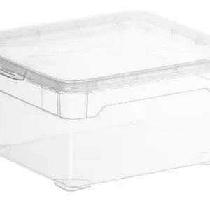 Rotho Aufbewahrungsbox CLEAR | 19 cm | Möbel Höffner Schnäppchen