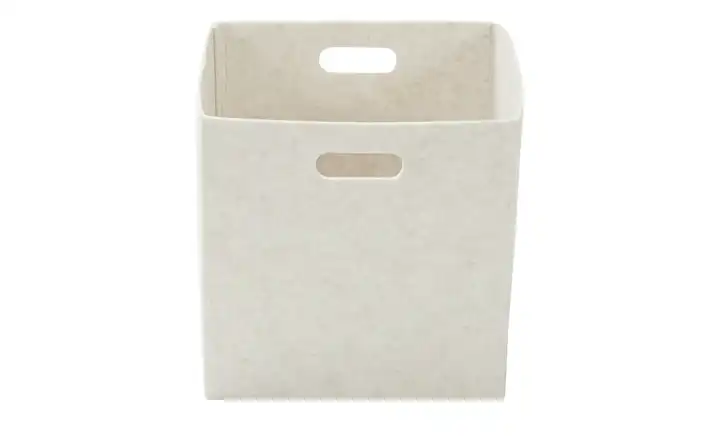 Kostenloser Rückversand HOME STORY Filzbox | Beige | Möbel Höffner