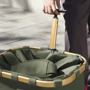 reisenthel Einkaufstrolley | Dunkelgrün, Goldfarben Kostenfreie Lieferung