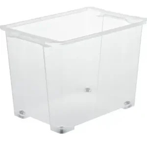 Rotho Aufbewahrungsbox EVO EASY | Rollbox 65 Liter Kostenfreie Lieferung