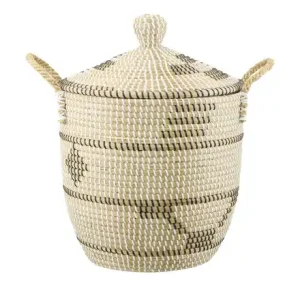 Sichere Zahlung HOME STORY Aufbewahrungskorb mit Deckel | Möbel Höffner