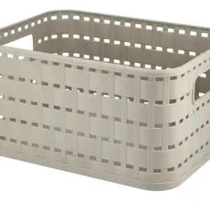 Preiswert Rotho Aufbewahrungsbox COUNTRY | Cappuccino, A6 / 2 Liter