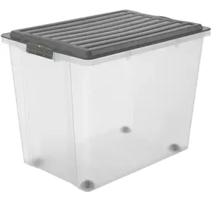 Rotho Aufbewahrungsbox | Mit Rollen / 70 Liter Letzte Chance