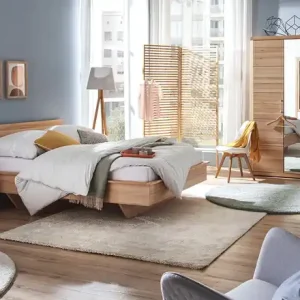 Aktuell smart Kleiderschrank Oslo | Kernbuche (Nachbildung), Kernbuche