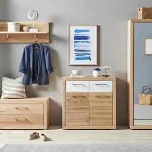 smart Garderobenschrank Oslo | Kernbuche, Kernbuche (Nachbildung) Online Kaufen
