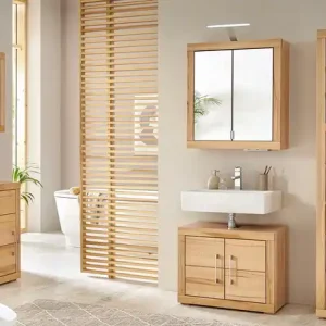 smart Spiegelschrank Oslo | Kernbuche, Kernbuche (Nachbildung) Top-Preis