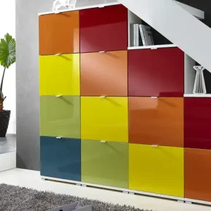 uno Schuhschrankkorpus Weiß Puzzle | 132 cm | Höffner Kostenloser Rückversand