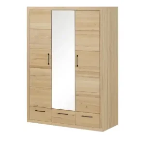 smart Kleiderschrank Oslo | Schwarz, Kernbuche, Kernbuche (Nachbildung) Jetzt Bestellen