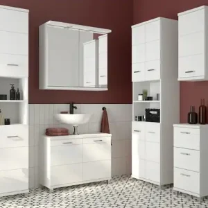 Wochenendangebot Waschbeckenunterschrank Nehmitzsee | Weiß | Höffner