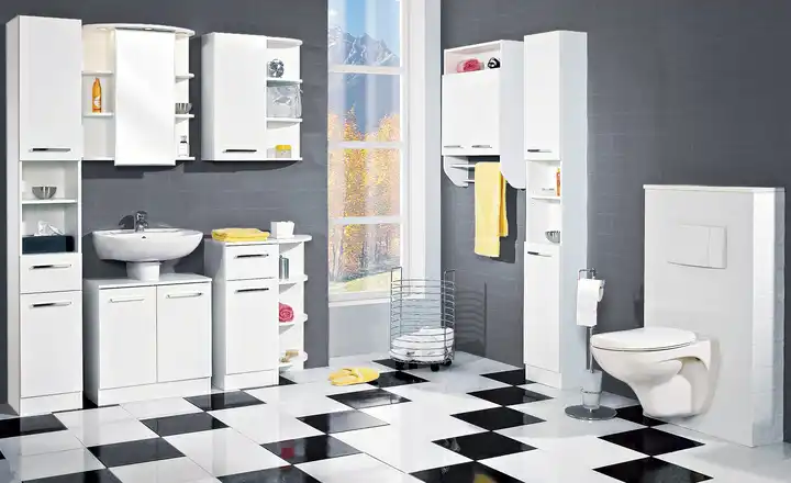 calmo2go Bad-Hochschrank Tegeler See | Möbel Höffner Aktuell