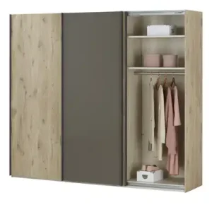 uno Schwebetürenschrank Delft | 250 cm, Basic | Höffner Preis Gesenkt