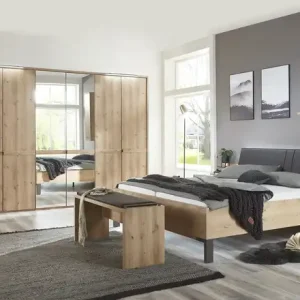 Top-Angebot uno Drehtürenschrank, 6-türig mit Spiegeltüren Caballo