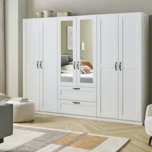 Zertifiziert meinSchrank Drehtürenschrank Landhaus- Look Gracy