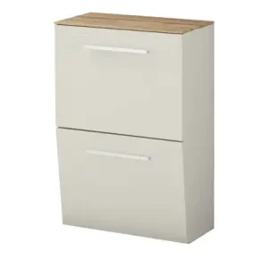 Wohnwert Hängeschuhschrank Helen | Sand, matt, Eiche (Nachbildung) Angebot