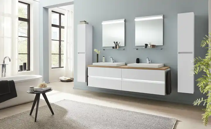 Wohnwert Waschtischkombination Alea | Weiß | Höffner Abverkauf