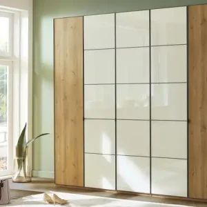 uno Drehtürenschrank, 5-türig Nefi | ohne Passepartoutrahmen Kostenloser Rückversand