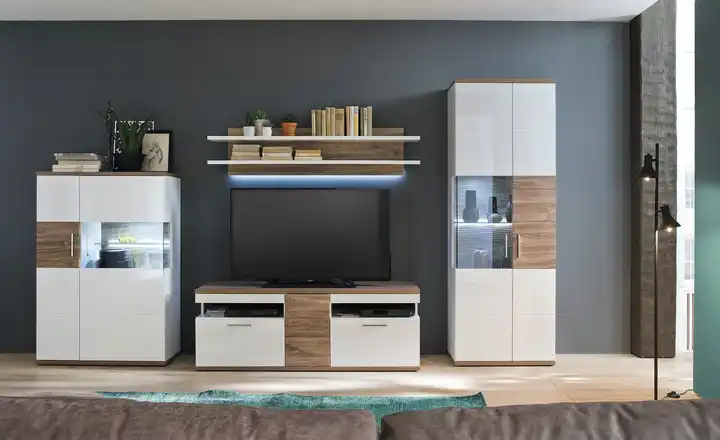 Preisknaller uno Vitrine Zypern | Glaseinsatz links, ohne | Höffner