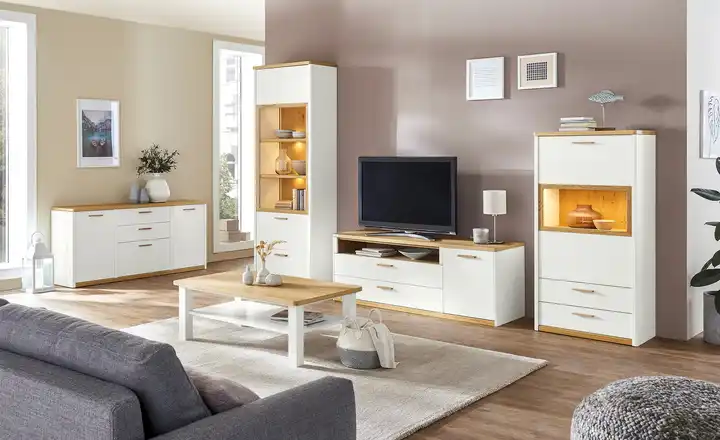 Jetzt Kaufen Wohnwert Vitrine Libro Plus | links | Möbel Höffner