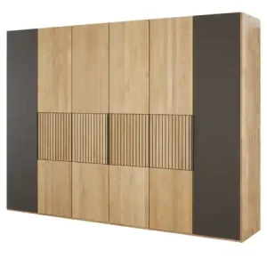 Zertifiziert Drehtürenschrank WSM 4400 | ohne Passepartoutrahmen und LED-Beleuchtung