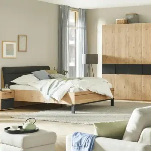 Günstig Wohnwert Drehtürenschrank Korsika | ohne Passepartoutrahmen und Beleuchtung