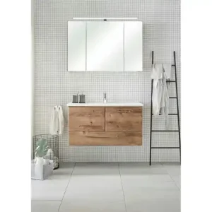 Echt smart Spiegelschrank Dreieckssee | 105 cm | Höffner