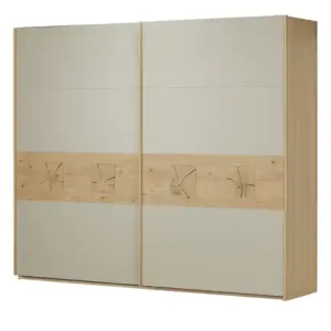 Nur Heute SCHÖNER WOHNEN Kollektion Schwebetürenschrank Multiline | ohne Passepartoutrahmen und Beleuchtung