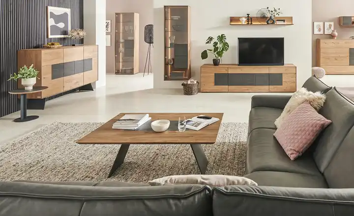 Wohnwert Vitrine Ardesia | links | Möbel Höffner Kracherpreis