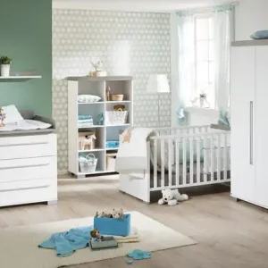 Preisreduziert PAIDI Kleiderschrank Kira | 3 Stück, Eiche-Nautik (Nachbildung)