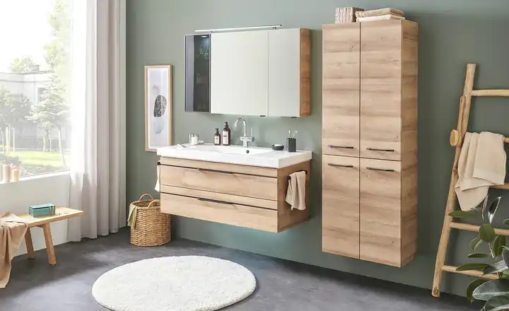 Sichere Zahlung calmo Badezimmerkombination Lomela | Möbel Höffner