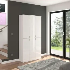 Wochenendangebot Mehrzweckschrank-Set Projekt X | Weiß, hochglanz