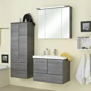 smart Waschtischunterschrank Onda | Graphit | Höffner Mega-Angebot