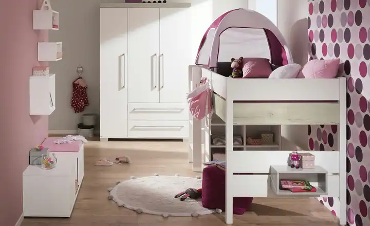 Kostenfreie Lieferung PAIDI Kleiderschrank Kira | 3 Stück, Eiche-Nautik (Nachbildung)