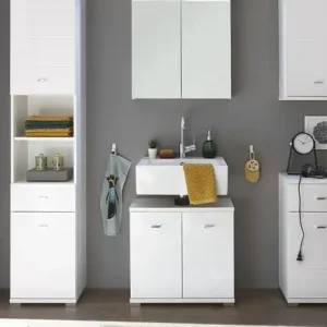 Neue Ware uno Waschbeckenunterschrank Polsensee | Weiß | Höffner