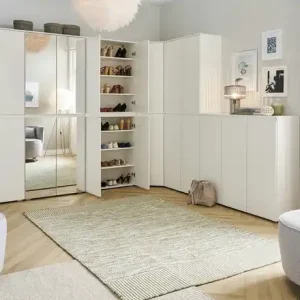 smart Mehrzweckhochschrank BEN | Weiß, matt | Höffner Preiswert