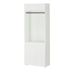 smart Garderobenschrank BEN | Weiß, matt | Höffner Rabatt
